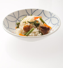 山菜炊き込みご飯