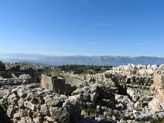 Fototapeta na wymiar ruine en Grèce