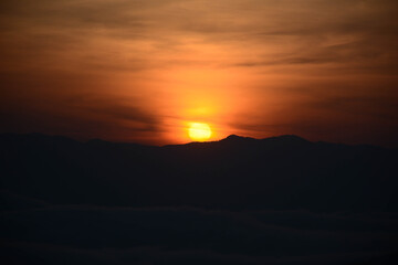 Sunset In The Mountains, Chiang Rai