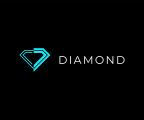 Diamond logo design icon vector template