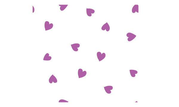 Purple heart repeat all over print vector design
for fabric and others 