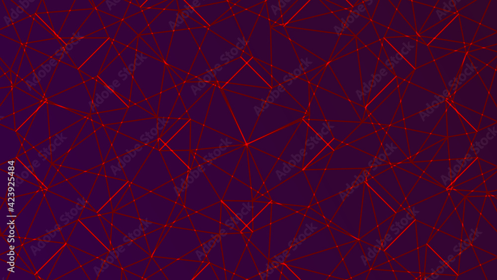 Poster abstract futuristic low poly particles texture background template .