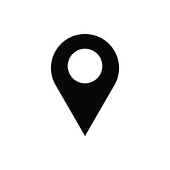 Location icon vector. Location pin sign