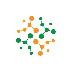 Molecule logo design