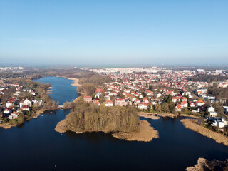 Hansestadt Stralsund - Knieper Vorstadt mit Knieperteich und Moorteich