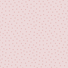 Vector seamless pattern with an abstract pattern of pink spots and dots on a pink background. Universal design for poster, greeting card, invitation, fabric, bedding, baby clothes