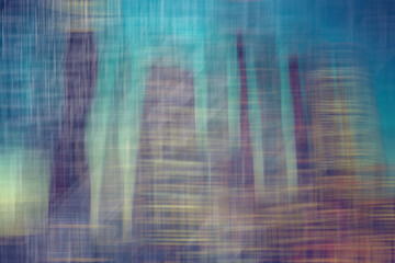 blurred abstract / blue violet gradient background square bokeh, beautiful technological modern background, blurred lines abstract gray