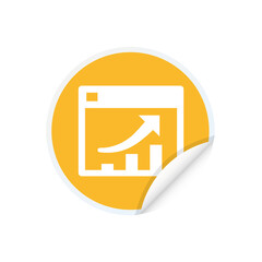 Web Stats - Sticker