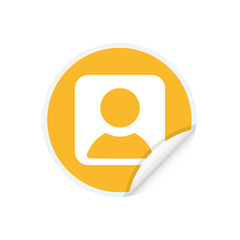 User Account - Sticker