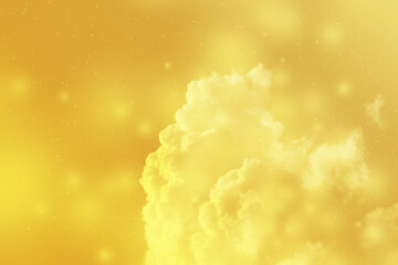 Gold  sky background