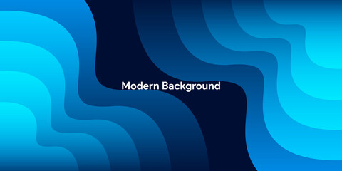 Dynamic modern gradient wave background	

