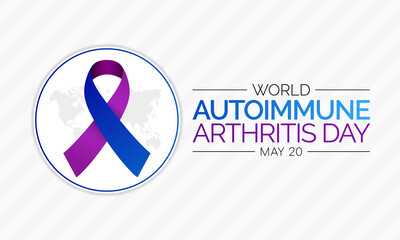 World Autoimmune arthritis day is observed each year on May 20. it is the name given to a group of arthritis types where a person's immune system attacks itself. the result is inflammation in a joint.
