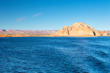 Naklejka premium Lake Powell and the Glen Canyon in Utah and Arizona