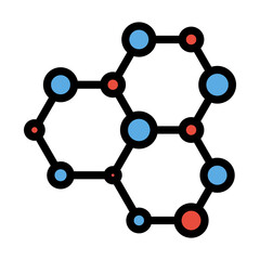 Icon Of Chemistry Hexa Connection