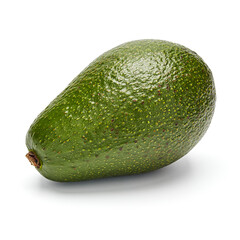 avocado isolate on white background close up