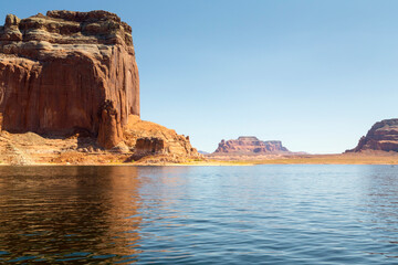 Fototapeta premium Lake Powell and the Glen Canyon in Utah and Arizona