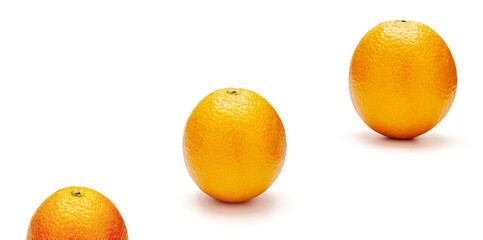 seamless pattern orange on white background