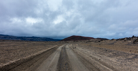 Road to Lake Askja, Iceland, Europe