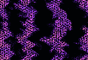 abstract seamless leopard print