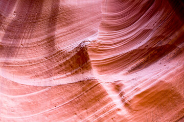 Antelope Canyon is a slot canyon on Navajo land east of Page, Arizona - 423947458