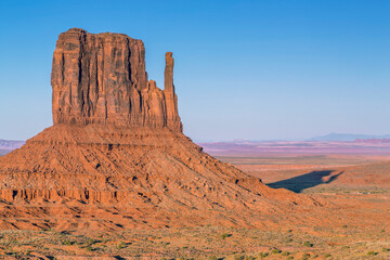 Fototapeta na wymiar Monument Valley on the Arizona–Utah state line