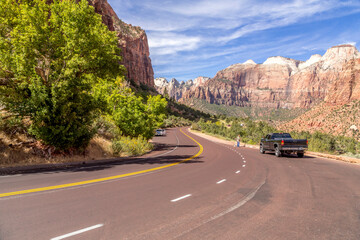 the Zion National Park - 423950411