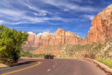 the Zion National Park - 423950421