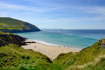 Fototapeta na wymiar Beaches of the Wild Atlantic Way, Ring of Kerry, County Kerry, Ireland