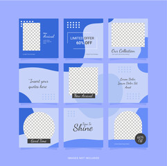 Instagram Template Puzzle Fashion Women Post