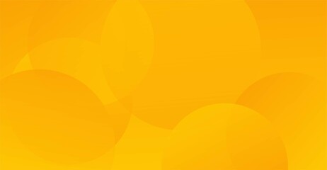 Gradient Orange Circle Shapes Background Vector