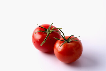 tomato on a white background