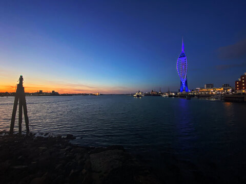 Sunset Over Portsmouth