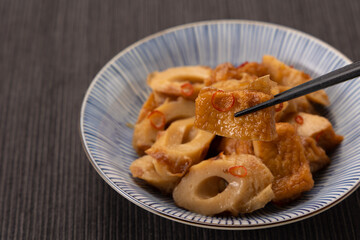 さつま揚げと竹輪の煮物