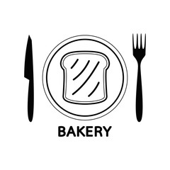 Bread vector. bread symbol. wallpaper. free space for text. bread logo design.