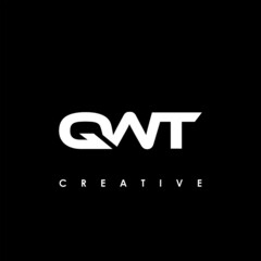 QWT Letter Initial Logo Design Template Vector Illustration