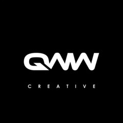 QWW Letter Initial Logo Design Template Vector Illustration