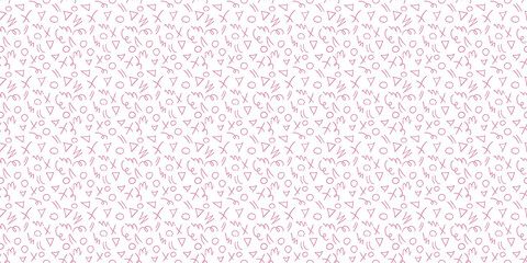 Pink and white seamless repeat pattern vector background