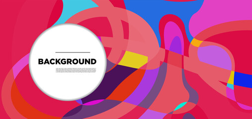 Vector colorful liquid abstract background pattern