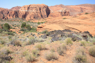 Snow Canyon State Park in Utah, USA