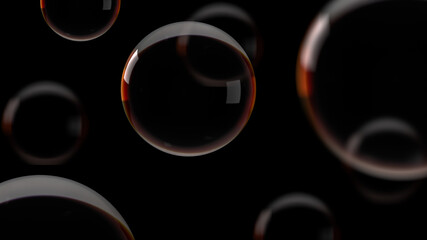 Abstract Bubbles Background 