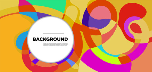 Obraz premium Vector colorful liquid abstract background pattern