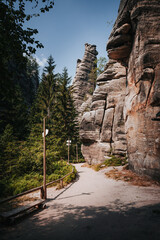 Adrspach rock town
