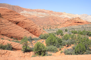 Snow Canyon State Park in Utah, USA