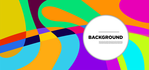 Vector colorful liquid abstract background pattern