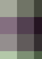 Abstract color Low-Polygones Generative Art background illustration