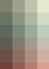 Abstract color Low-Polygones Generative Art background illustration