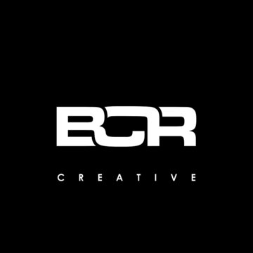 BCR Letter Initial Logo Design Template Vector Illustration