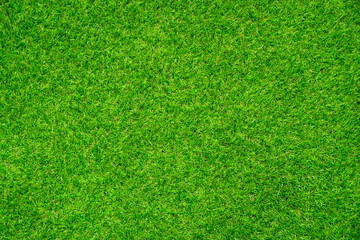 Obraz premium Green grass texture background Top view of bright grass garden. Idea concept used for making green backdrop. 