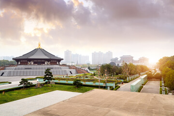 Obraz premium The ancient city of Luoyang, Henan, China.