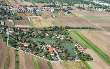 Alberndorf im Pulkautal Luftbild